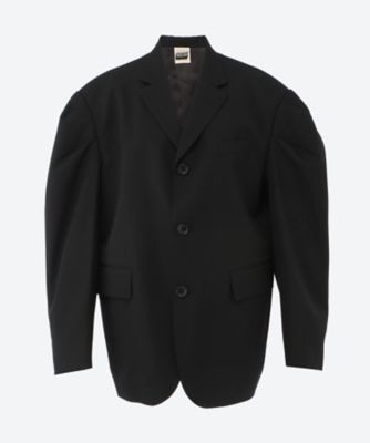 ＜HOLIDAY (Women)＞ＷＯＯＬ　ＴＷＩＬＬ　ＰＵＦＦ　ＪＡＣＫＥＴ　２５２０２００１