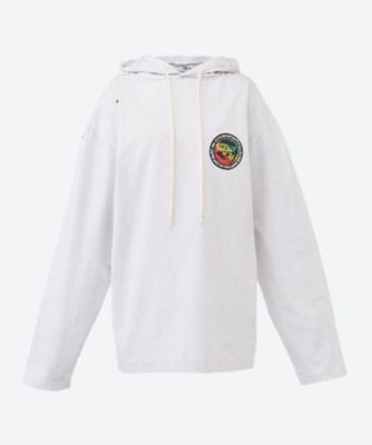 ＜HOLIDAY (Women)＞ＳＵＰＥＲ　ＦＩＮＥ　ＤＲＹ　ＤＡＭＡＧＥ　Ｌ／Ｓ　ＨＯＯＤＩＥ（ＲＡＳＴＥＲ　ＣＩＲＣＬＥ）　２５２０１００６