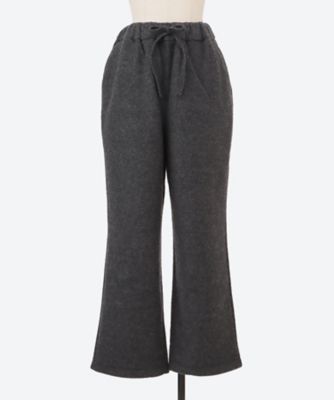 YOKE (Women)/ヨーク Wool Fleece Lounge Pants YK25FW01091P CHARCOAL パンツ・ズボン【三越伊勢丹/公式】