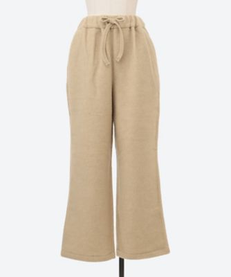 YOKE (Women)/ヨーク Wool Fleece Lounge Pants YK25FW01091P BEIGE パンツ・ズボン【三越伊勢丹/公式】