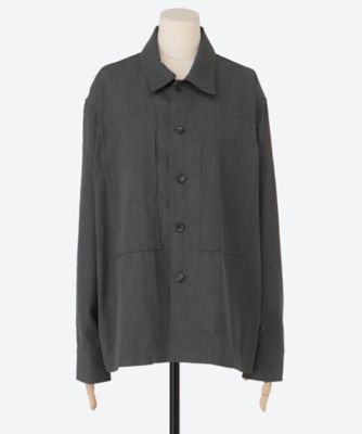 UNDECORATED (Women)/アンデコレイテッド CLEAR WOOL TWILL JKT UDF25501 GRAY コート・ジャケット【三越伊勢丹/公式】