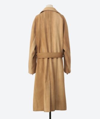 GRADATION WOOL MELTON COAT UDF25506