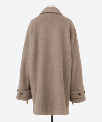 WOOL FLEECE MELTON COAT UDF25508