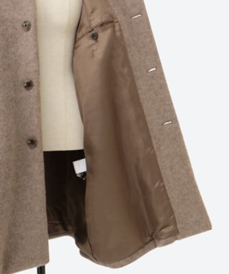 WOOL FLEECE MELTON COAT UDF25508