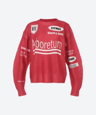 ＜BELPER＞ＰＲＩＮＴＥＤ　ＫＮＩＴ　ＴＯＰ　２３２１―１２２５