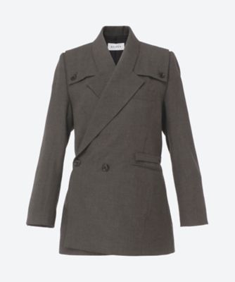 ＜BELPER＞ＷＲＡＰ　ＡＲＯＵＮＤ　ＷＯＯＬ　ＪＡＣＫＥＴ　２３１７―１２２５