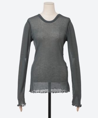 HAKUJI (Women)/ハクジ Ｓｈｅｅｒ　ｒｉｂ　Ｌ／Ｓ　ＰＯ　Ｈ２３２５５０