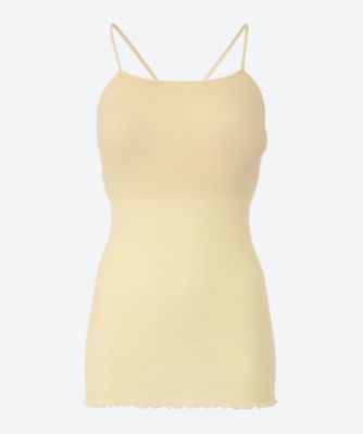 HAKUJI (Women)/ハクジ Wool rib bra camisole H232546 CREAM トップス【三越伊勢丹/公式】
