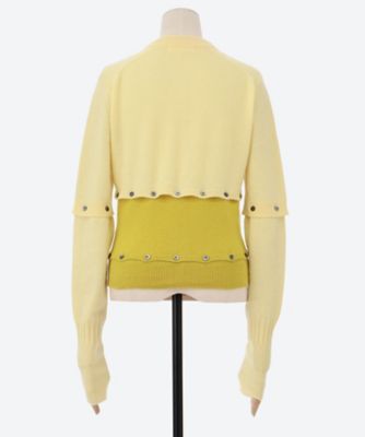 KAYLE✨WOOL DETACHABLE CARDIGAN KAYLE✨WOOL DETACHABLE CARDIGAN KAYLE（ケイル）WOOL