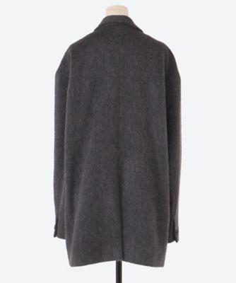 ジャケット・アウター 24AW MOHAIR SHAGGY HOODED SHIRT JACKET PICK UP ITEMS ・MOHAIR SHAGGY SHIRT JACKET ITEM NO:2224-355