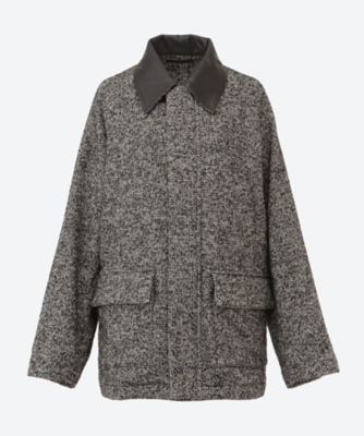 ＜JUHA (Women)＞ＬＥＡＴＨＥＲ　ＣＯＬＬＡＲ　ＲＩＤＩＮＧ　ＪＡＣＫＥＴ（ＨＥＲＲＩＮＧＢＯＮＥ）　１０２２０２０４―２