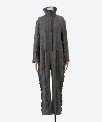 FUMIE=TANAKA/フミエタナカ frills all―in―one F25A11 GRY パンツ・ズボン【三越伊勢丹/公式】