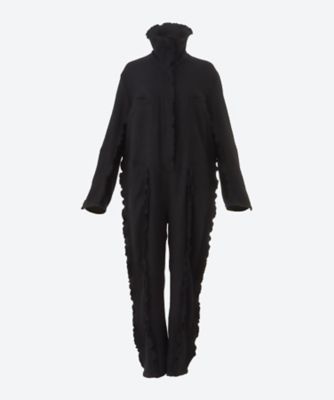 FUMIE=TANAKA/フミエタナカ frills all―in―one F25A11 BK パンツ・ズボン【三越伊勢丹/公式】