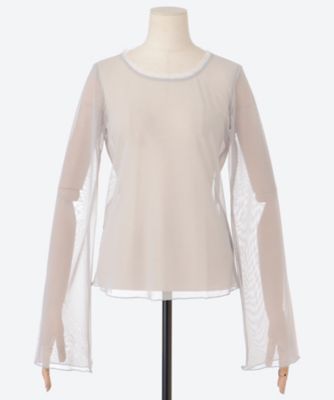 ＜SIMONE WILD (Women)＞ＭＥＳＨ　ＦＲＩＬＬ　ＬＳ