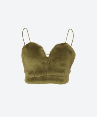 FUMIE=TANAKA/フミエタナカ far bustier F25A30 KHA トップス【三越伊勢丹/公式】