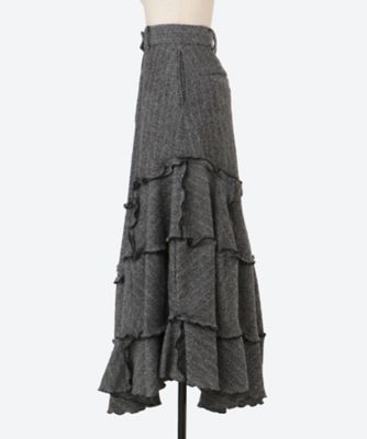 スカート FUMIE=TANAKA / marble tiered SK FUMIE=TANAKA / marble tiered SK