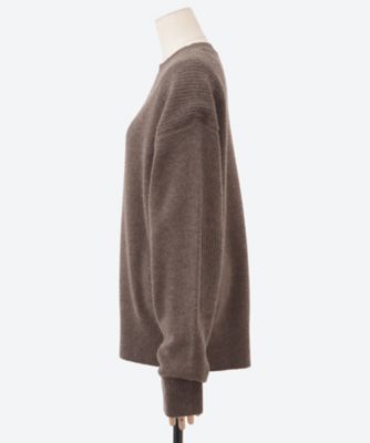 Cashmere Crew Neck I25AW―IBC64