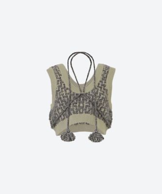 ＜A CCORDION (Women)＞ＧＥＯＭＥＴＲＹ　ＤＩＡＭＯＮＤ　ＰＡＴＴＥＲＮ　ＶＥＳＴ　２５ＡＷＡＣ－００７