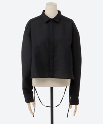 Jens (Women)/イェンス SLIT SHIRT SH55 BLACK トップス【三越伊勢丹/公式】