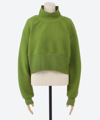 Jens (Women)/イェンス SWEAT LIKE PULLOVER SH54 OLIVE トップス【三越伊勢丹/公式】