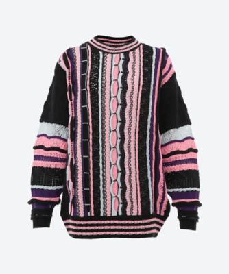 ＜ODAKHA (Woman)＞ｃｒａｚｙ　ｋｎｉｔ　ＯＨ２５ＡＷ―ＫＮ０６