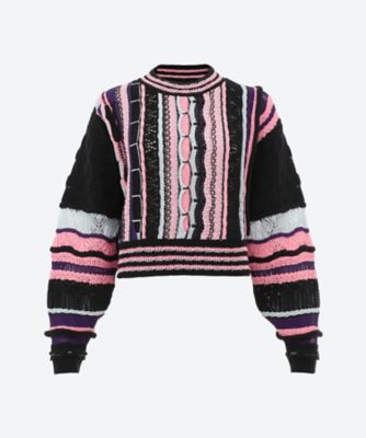 ＜ODAKHA (Woman)＞ｃｒａｚｙ　ｓｈｏｒｔ　ｋｎｉｔ　ＯＨ２５ＡＷ―ＫＮ１１