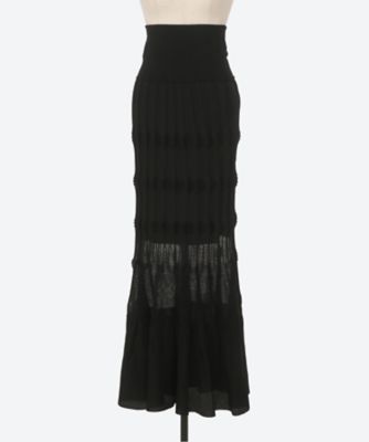 スカート OPEN SESAME CLUB / sheerlattice skirt OPEN SESAME CLUB / sheer lattice skirt | POETRY