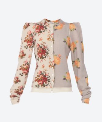 ＜OPEN SESAME CLUB (Woman)＞ｄｕａｌ―ｔｏｎｅ　ｂｌｏｏｍ　ｃａｒｄｉｇａｎ　ＯＣＦ２５１１３＊