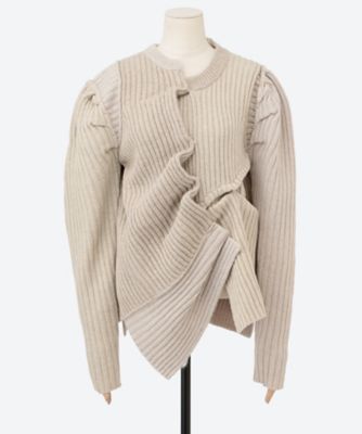 OPEN SESAME CLUB (Woman)/オープンセサミクラブ sculpt tops OCF25115 L.GRAY トップス【三越伊勢丹/公式】