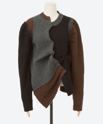 OPEN SESAME CLUB (Woman)/オープンセサミクラブ sculpt tops OCF25115 BLACK トップス【三越伊勢丹/公式】