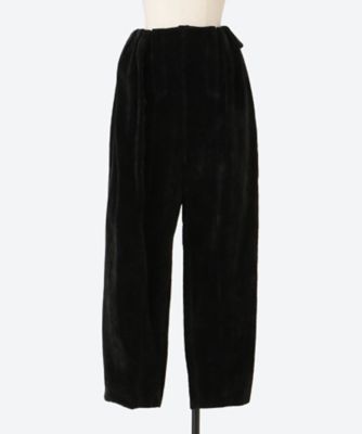 OHROHEE (Women)/オロヒー WASHI COTTON VELVET/BALLOON PANTS 2502PT0004 BLACK パンツ・ズボン【三越伊勢丹/公式】