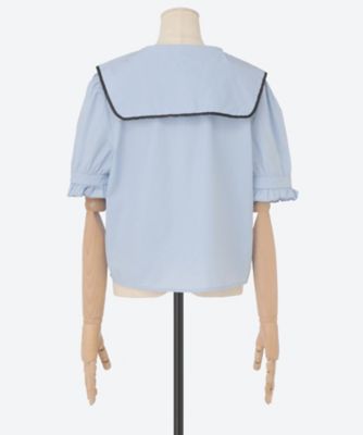Bibiy. LUCIA COLLAR BLOUSE 完売商品 BIBIY. MADE | LUCIA COLLAR BLOUSE｜Bibiy.