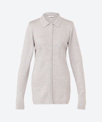 ＜TAN (Women)＞ＳＭＯＯＴＨ　ＷＯＯＬ　ＫＮＩＴ　ＤＩＡ　ＰＡＴＴＥＲＮ　ＳＨＩＲＴＳ