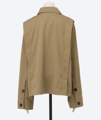 完売品！【新品未使用】aere アエレ　eco suede half coat 完売品【aere アエレ】eco suede half coat