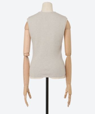 BUTTON DOWNSLEEVELESS KN