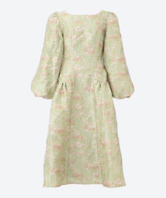 ＜DREAM sister jane (Women)＞Ｍａｒｂｌｅ　Ｊａｃｑｕａｒｄ　Ｍｉｄｉ　Ｄｒｅｓｓ　３２ＳＫ０２ＤＲＤ６５７ＧＲＮ