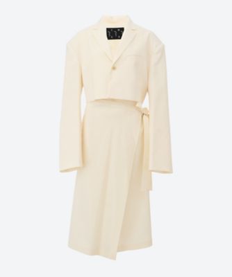 ＜TWEO (Women)＞ＡＰＲＯＮ　ＪＡＣＫＥＴ　ＪＫ－００１