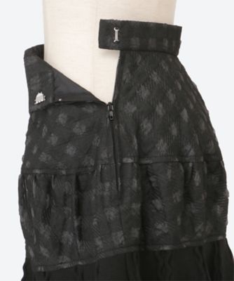 water mosaic pleated skirt OH26SS