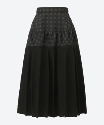 ＜ODAKHA (Woman)＞ｗａｔｅｒ　ｍｏｓａｉｃ　ｐｌｅａｔｅｄ　ｓｋｉｒｔ　ＯＨ２６ＳＳ―ＳＫ０２