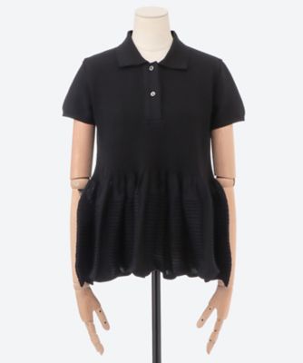 wavy flared polo OH26SS―KN09 | ODAKHA
