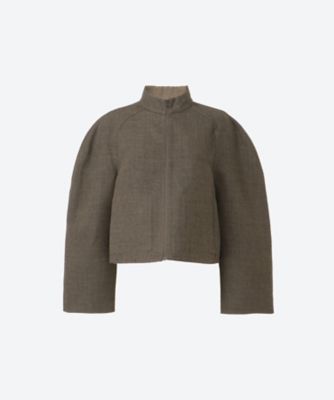 AMOMENTO (Women)/アモーメント HANDMADE RAGLAN CROP JAC AM25FWW01JK ブラウン コート・ジャケット【三越伊勢丹/公式】