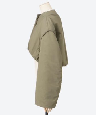 SHEER NYLON PADDED CROP