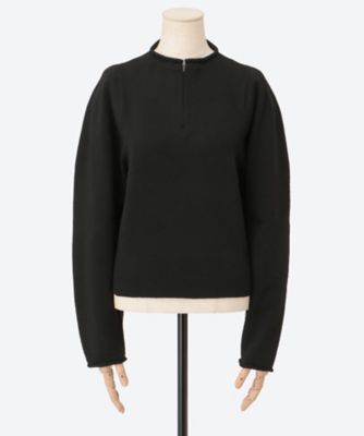 WHOLEGARMENT HALF ZIP UP