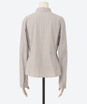 STRIPE SHIRTS AM25FWW04SH サイズ0 STRIPE SHIRTS AM25FWW04SH | AMOMENTO (Women