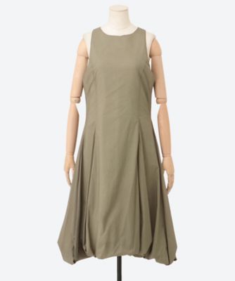 AMOMENTO (Women)/アモーメント SHEER PADDED VOLUME DRESS AM25FWW03DR グレー ワンピース・ドレス【三越伊勢丹/公式】