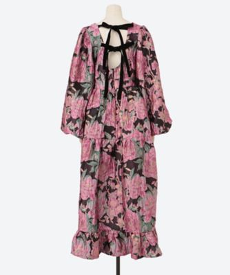 Gilda Jacquard Maxi Dress