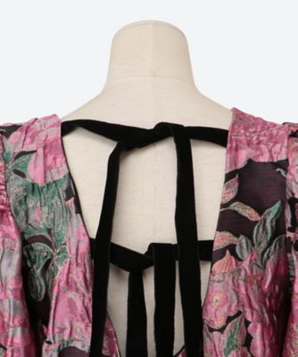 Gilda Jacquard Maxi Dress