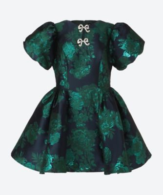 ＜sister jane (Women)＞Ｌｉｌｉ　Ｊａｃｑｕａｒｄ　Ｍｉｎｉ　Ｄｒｅｓｓ　３２ＳＪ０３ＤＲ２３７２ＧＲＮ