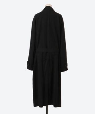 定価8万円 シュタインボック HIMALAYA 最高級アルパカ混ローデンコート紺 stein(シュタイン)/OVERSIZED MAXI-LENGTH DOUBLE BREASTED COAT