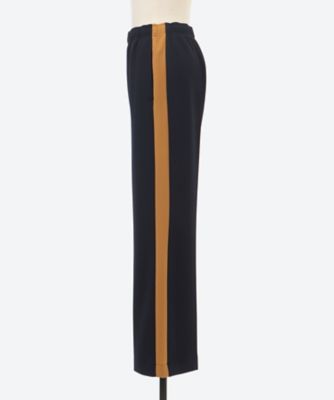 Georgette Kersey Side－Stripe Flare